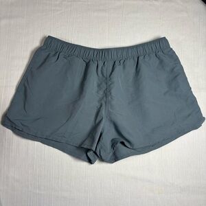 State of Mine Running Nylon Shorts-Gray-Women Medium